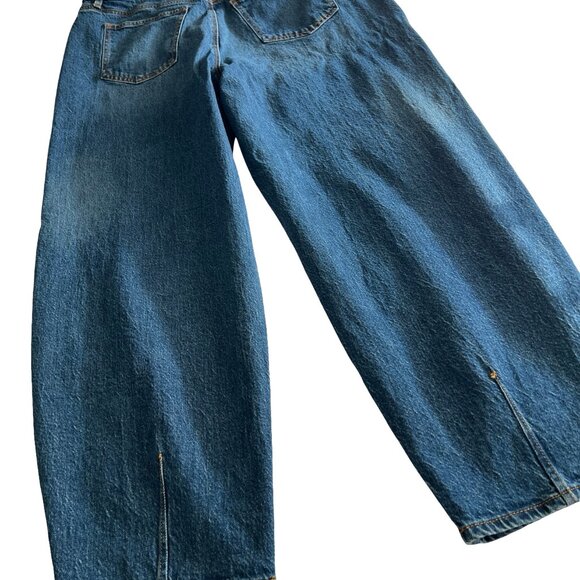 Barrel Denim Medium Wash Size 14 Women's Ann Taylor Pants - Picture 10 of 16